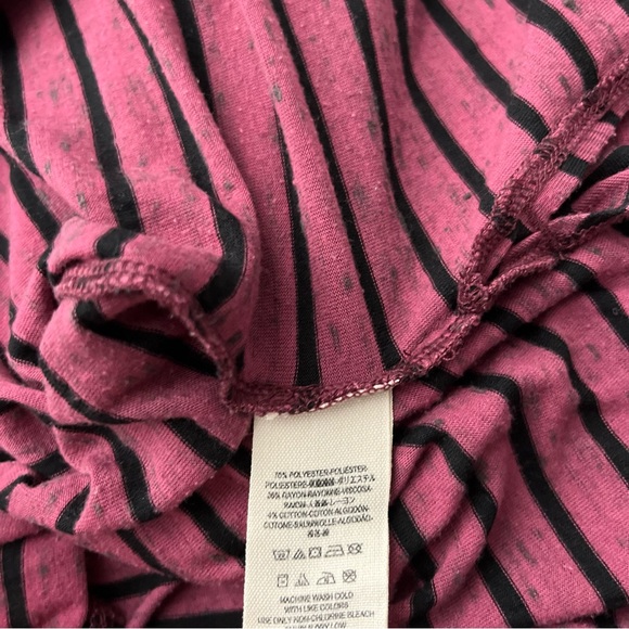 Free People We the Free Pandora’s Boxy Tee with Samurai Stripes+Dolman Sleeves E - Picture 11 of 11